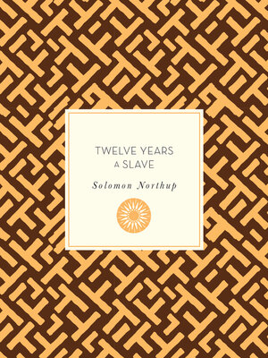 cover image of Twelve Years a Slave